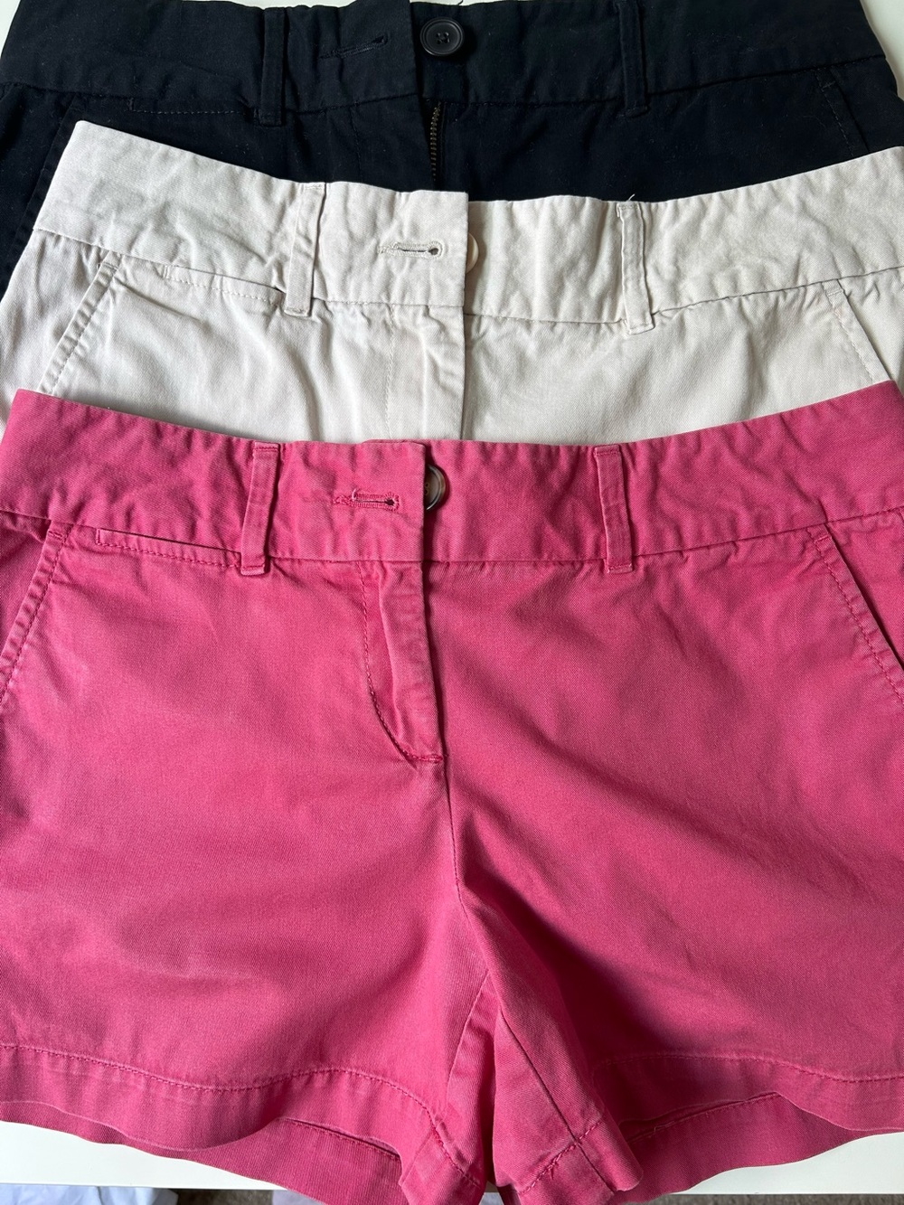 Loft Cotton Chino Mid-Rise 4" Shorts